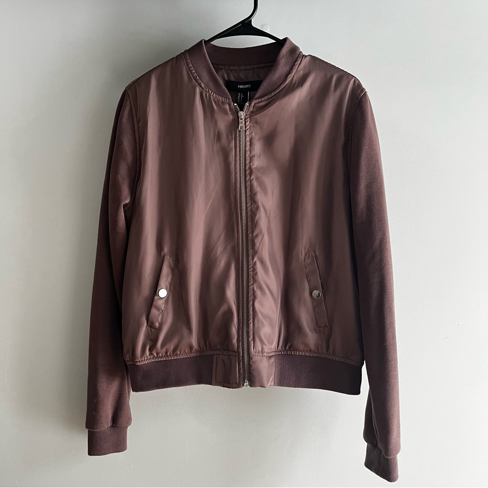 Forever 21 Bomber Jacket Large